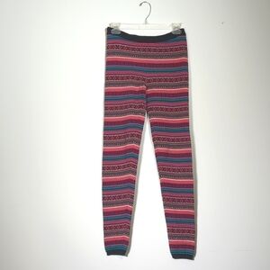MOSSIMO Fair Isle Knit Tights M